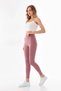 Wide Ribbed Seamless Look High Waist Sports Leggings