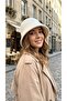 Velvet Aura Women's Felt Bucket Hat - 2
