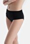 4510mm High Waist Pants with Drape Effect - Black - 5