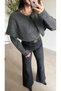 Anthracite wide leg jolly jean - 6