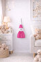 Children's Room Organizer Decorative Organizer Pink Bag Holder