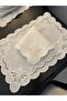 Butterfly Embroidery Napkin 8Pcs