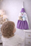 Children's Room Organizer Decorative Organizer Purple Bag Holder - 4