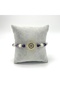 Certified Evil Eye Embellished Zircon - Amethyst - Moonstone - 6mm Natural Stone Bracelet - Adjustable Size - 2