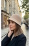 Velvet Aura Women's Felt Bucket Hat - 2