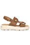 Tauri Genuine Leather Comfort Orthopedic Women's Sandals Taba - 2