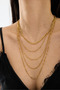 Luxa Steel 5-Piece Necklace Set - 7