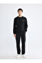 Mg trenden black crew neck embroidered men's sweatshirt - 2