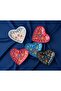 Sevgililer Günü Kalp Tabak,Handmade Ceramic Heart Plate for Valentine's Day - Traditional Ottoman Decorations - 3