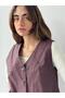 Design Vest Women's Plum Color - 3