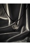 Crystal Quartz Natural Stone Leather Cord Necklace - 2