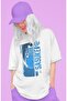 Design Uchiha Sasuke Printed Unisex Oversize Naruto Anime Series Character T-Shirt - 2
