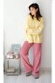 Crew Neck Baklava Pattern Plush Detailed Casual Thick Knitwear Sweater Soft Textured - 5