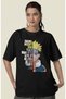 Special Design Naruto Uzumaki Printed Unisex Oversize Anime Series Character T-Shirt - 2