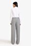 Women's Canvas Trousers F6214Ax/Gr394 Grey - 3