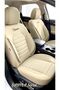 Renault Cli̇o-5 Hatchback 2020 Compatible Şahika Series Auto Seat Cover with Zipper