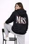 Lover Combination Oversize Hoodie Set Mr Men's Couple Hoodie February 14 Valentine's Day Black - 3