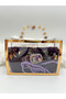 10 Ramadan-Themed Items in a Bag Including a Fringed Cover, Prayer Beads and a Stone Zikirmatik Set. - 2