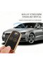 Honda Compatible Civic, Jazz, C-Rv, H-Rv, C-Rz, Accord, 2 Keys Gold Edge Tpu Key Case Cover (Black) - 6