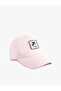 Cotton Heart Appliqué Cap Hat - 2