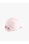 Cotton Heart Appliqué Cap Hat - 6