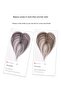 Magic Hook & Loop Hair Part Patch topper-Breathable & Lightweight , Adds Instant Volume & High Crown - 8