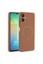 Samsung Galaxy A06 Case Zeno Magsafe Brown