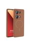 Poco M6 Pro 4g Case Zeno Magsafe Brown