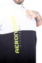 Mode XL Large Size Men's Parted Polo Collar T-Shirt 25318 Gray Melange - 4