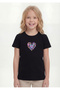 Printed Short Sleeve T-Shirt for Girls B10 - 2