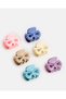 Girls Assorted Embellished Hair Claw Set (Pack of 6)