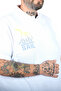 Mode XL Men's Large Size T-Shirt Polo Sail U25301 White - 3