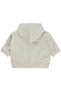 Civil Basic Heart Label Cardigan Hooded 6-18 Months - Beige 12-18 Months - 2