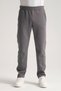 Dark Gray Winter Men's Sweatpants with Lamb-Like Appearance on the Inside - 3