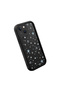 iPhone 13 Compatible Silicone Material Shockproof Black Color Case Star Pattern - 3