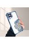 Samsung Galaxy M33 Compatible, Peony Flower Patterned Four-Corner Shock Protection Phone Case