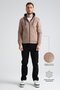 Mink Winter Men's Tracksuit Set Luxe Regular Hooded