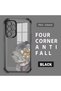Samsung Galaxy A32 Compatible, Peony Flower Patterned Four-Corner Shock Protection Phone Case - 2