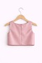 Girl's Powder Pink Crop Party, Special Occasion, Birthday Combination Bustier - 2