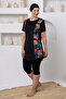 لارا ليكرا ملابس السباحة الحجاب بأكمام قصيرة كبيرة الحجم 3805