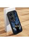 Realme C55 Compatible Silicone Material Shockproof Black Color Case Cat Pattern - 3
