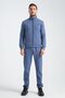 Indigo Winter Men's Tracksuit Set Thermosoft Technology Lamb Look Regular Fit Inside - 5