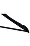 Wood Look Premium Quality 48-Piece Plastic Clothes Hangers - Black - 6
