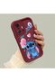 Mi 11t Pro/Mi 11t Compatible Burgundy Silicone Shockproof Lens Protected Stitch Pattern Case