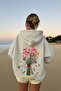 Unisex Character Hooded Sweatshirt - Face and All Surfaces Printed , Comfortable Lace-Up Hooded
