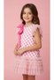 Plaid Bow Detail Girls' Special Occasion Dress - 3