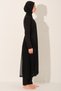 Mira Tulle Detailed Long Hijab Swimsuit - Alf26504 - 5