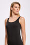 6 Pieces, Women's Tank Top, Thick Strap, Flexible, 92% Cotton & 8% Lycra