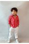 Striped Shirt and Trousers Set - 2