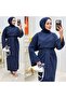 Modal Fabric Front Tie Skirt Suit - 4